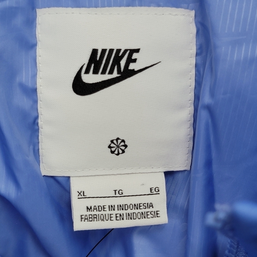 Nike Sportswear Club Puffer Loose Jacket Polar Blue FB7368-450 Mens Size XL New - Picture 4 of 10